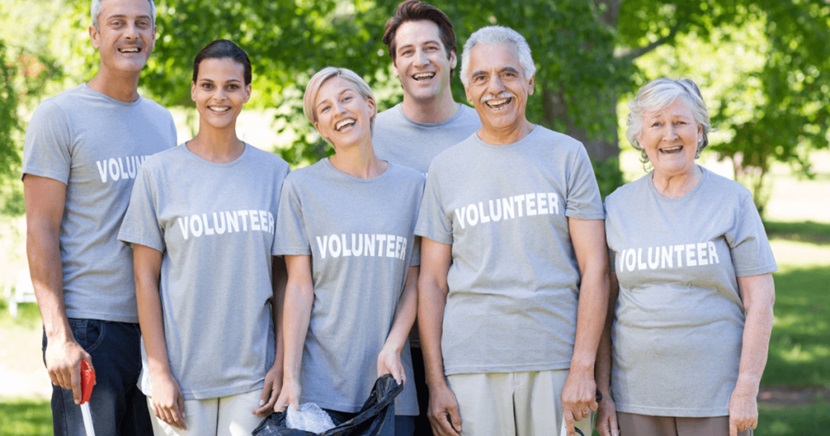 Group of volunteers